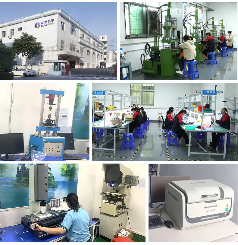 可定制M12面板连接器8芯8针焊线式针型前锁M16X1.5螺牙公头插头